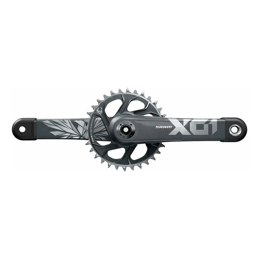 Volante Sram Eagle X01 Carbon Dub Boost 32t 170mm 12v Polar Negro Gris