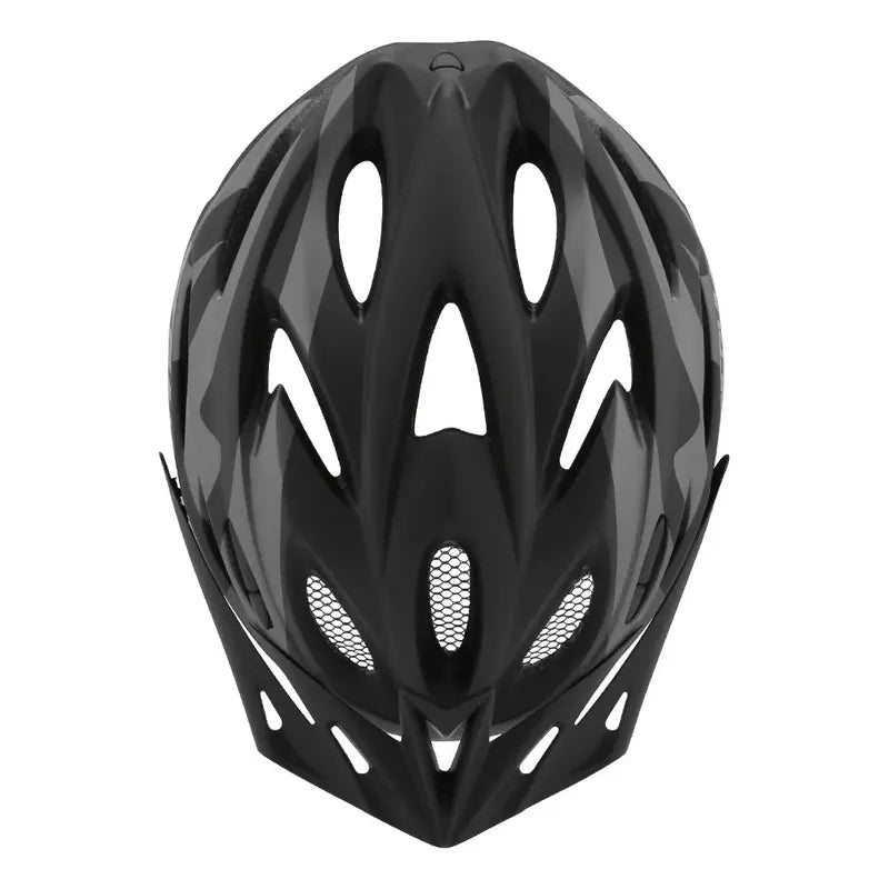 Casco De Bicicleta Certificado Rideland Fungo Mtb Ruta Negro-gris S/m (54-58cm)