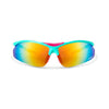 Lentes Gafas Ciclismo Deportivas Certificadas Trip 5 Micas Intercambiables Turquesa