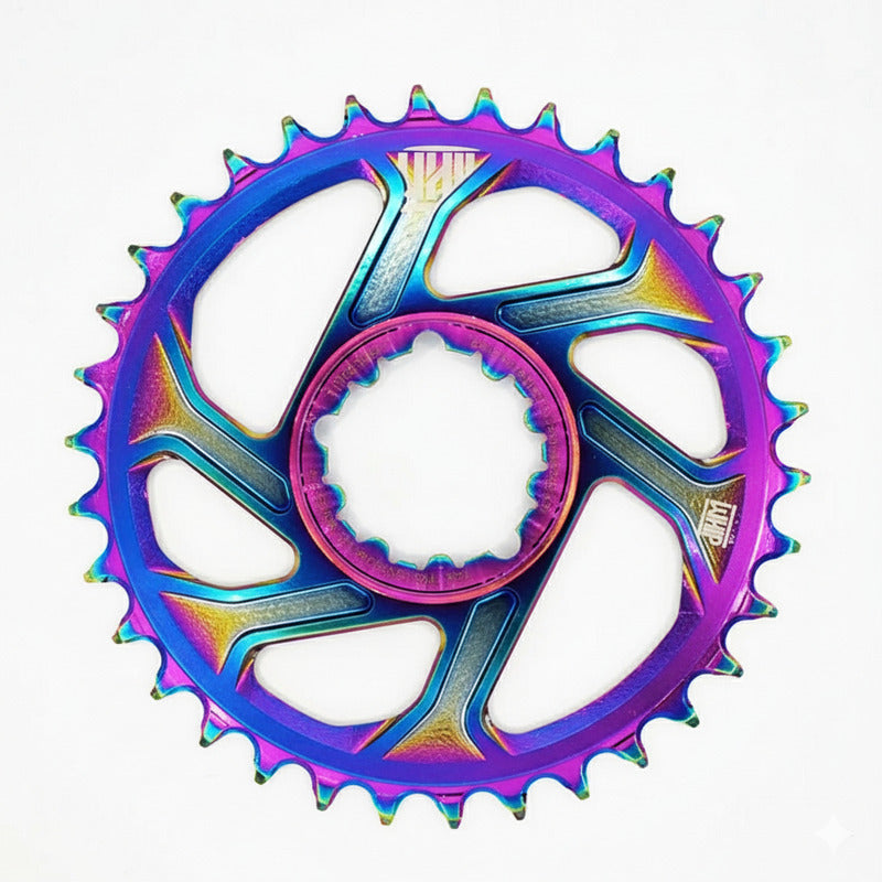 Corona Monoplato Whip Dm Rainbow Xsync2 34t Para Sram 12v