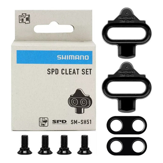 Calas Anclaje Spd Shimano Sm-sh51 Para Zapatos Mtb Original Mi tienda-Repuesto-de-bicicleta