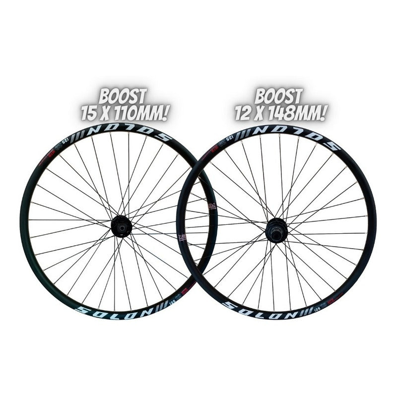 Par Llantas Completas Aro 29 Boost 110mm Y 148mm Hg Tubeless Mi tienda-Repuesto-de-bicicleta