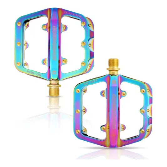 Pedales Bicicleta Sixsixone 661 Con Pines Antideslizantes Multicolor