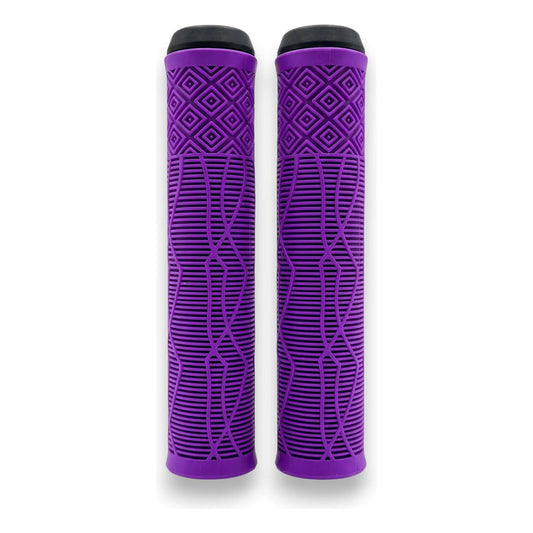 Puños Bicicleta Grip Antideslizante Bmx Freestyle 160mm Violeta