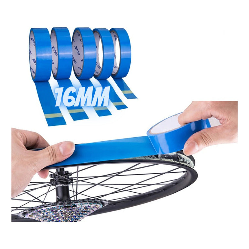Cinta Tubular Tape Tubeless 10mts Mtb Ruta Varios Grosores Mi tienda-Repuesto-de-bicicleta