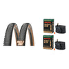 Kit Maxxis: 2x Neumáticos Rekon Race Exo Tanwall 29x2.25 + Pack Cámaras Aro 29 1.75-2.40 Schrader