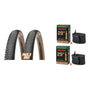 Kit Maxxis: 2x Neumáticos Rekon Race Exo Tanwall 29x2.25 + Pack Cámaras Aro 29 1.75-2.40 Schrader