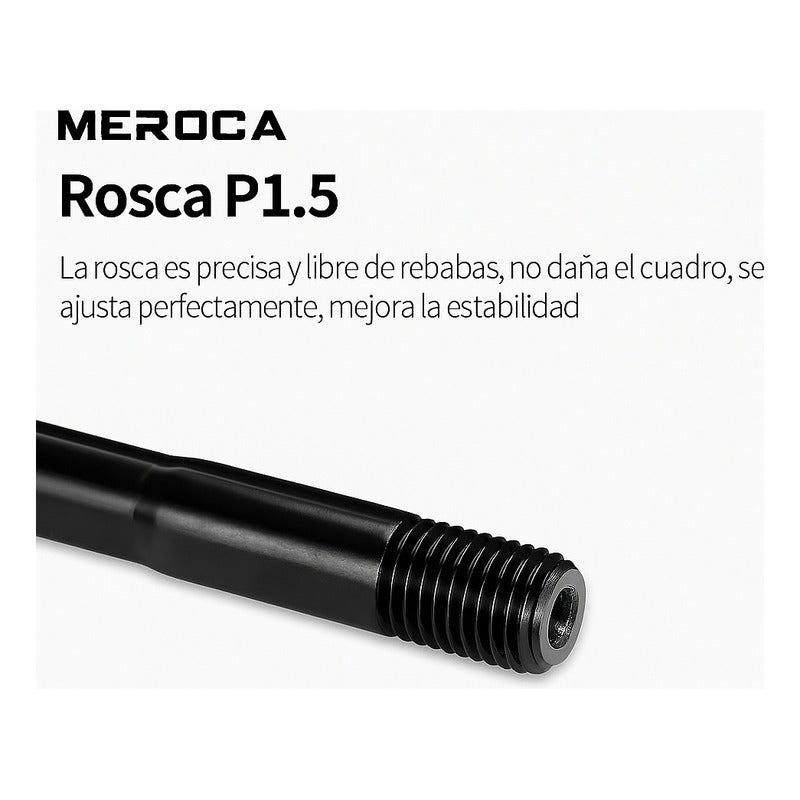Eje Pasante Trasero 12x142 Y 12x148 - Paso 1.5 - Largo 175mm
