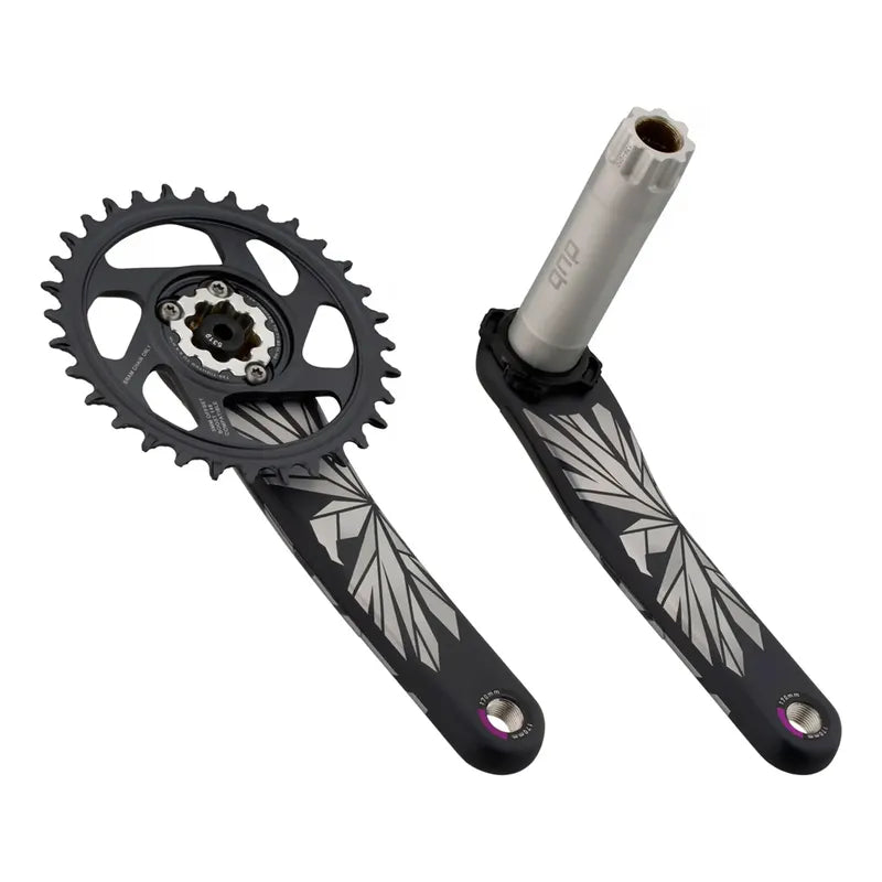 Volante Sram Eagle X01 Carbon Dub Boost 32t 170mm 12v Polar Negro Gris