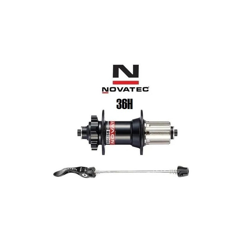 Maza Cassette Trasera Novatec D042sb 36h 10x135mm 8v A 12v Mi tienda-Repuesto-de-bicicleta