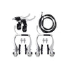 Kit Completo De Frenos V-brake Aluminio Bicicleta Mtb Ruta Mi tienda-Repuesto-de-bicicleta