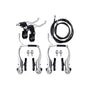 Kit Completo De Frenos V-brake Aluminio Bicicleta Mtb Ruta