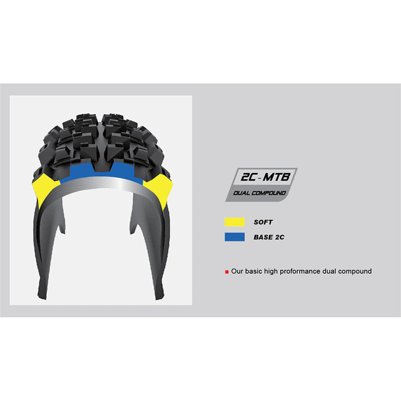 Neumatico Aro 29 X 2.20 Chaoyang Phantom 2c Kevlar Tubeless Negro