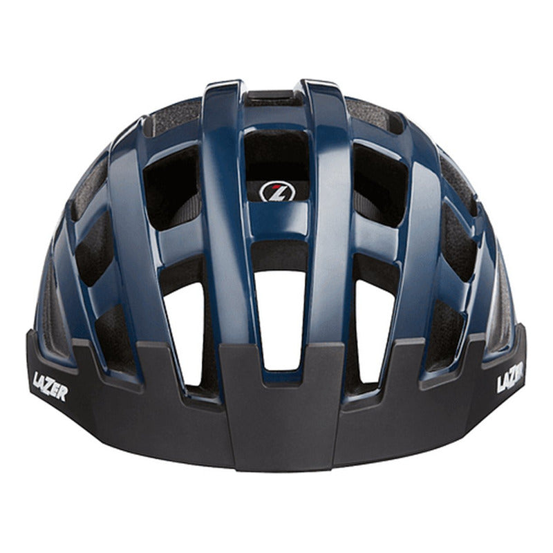 Casco Bicicleta Lazer Dlx Blue Certificado Con Luz Mtb Ruta Mi tienda-Repuesto-de-bicicleta