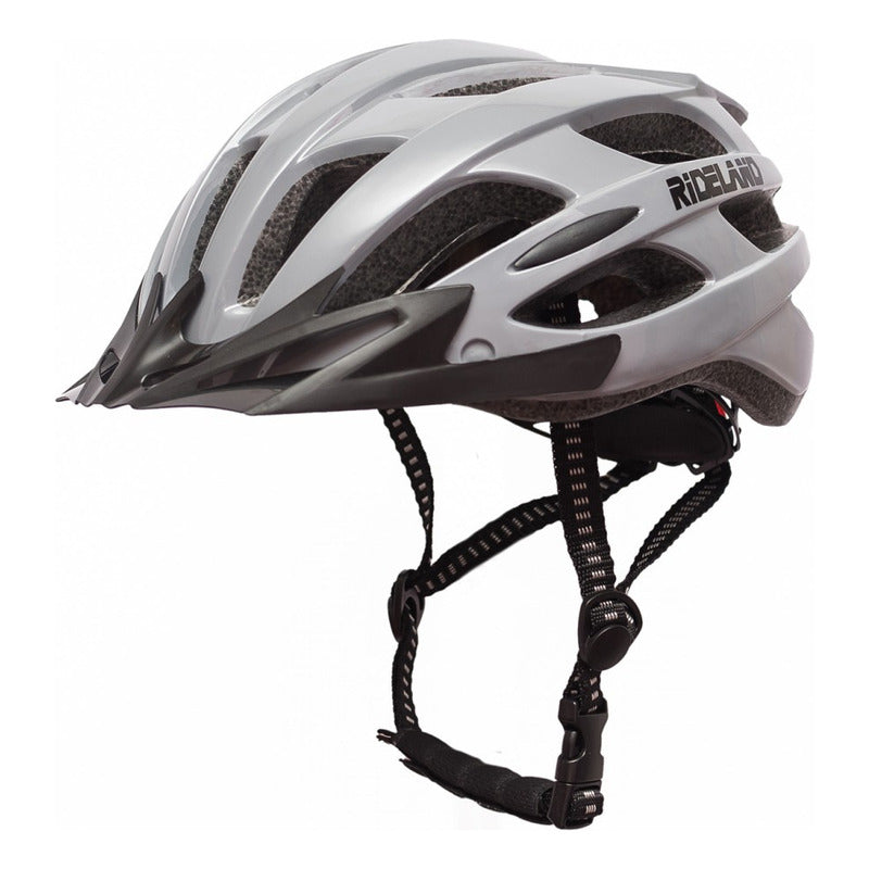 Casco De Bicicleta Certificado Rideland Spark Gris Mtb Ruta Mi tienda-Repuesto-de-bicicleta