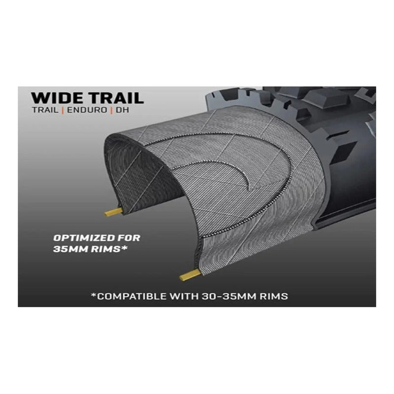 Neumatico Maxxis Minion Dhr Ii 29x2.60 3c Mt Exo Tr 120tpi - Negro