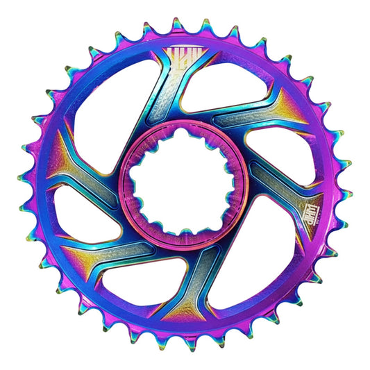 Corona Monoplato Whip Dm Rainbow Xsync2 34t Para Sram 12v