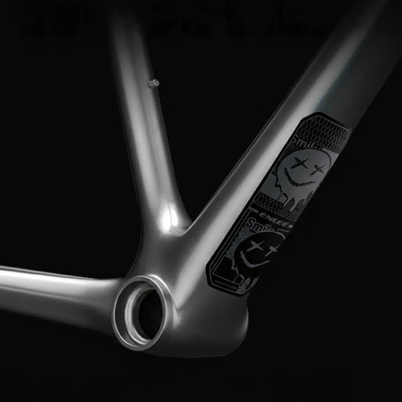 Cubre Tubo Protector Cuadro 3d Pp5 Adhesivo Dh Enduro Mtb Xc Negro