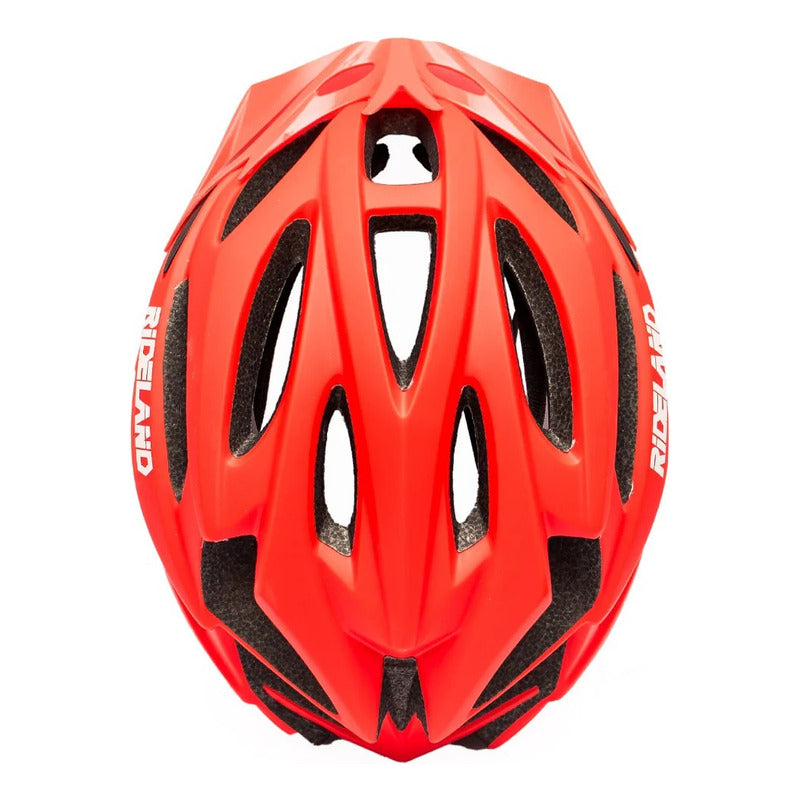 Casco Bicicleta Certificado Rideland X-tracer Fidlock Rojo - Rojo - Talla Unica 55-61cm
