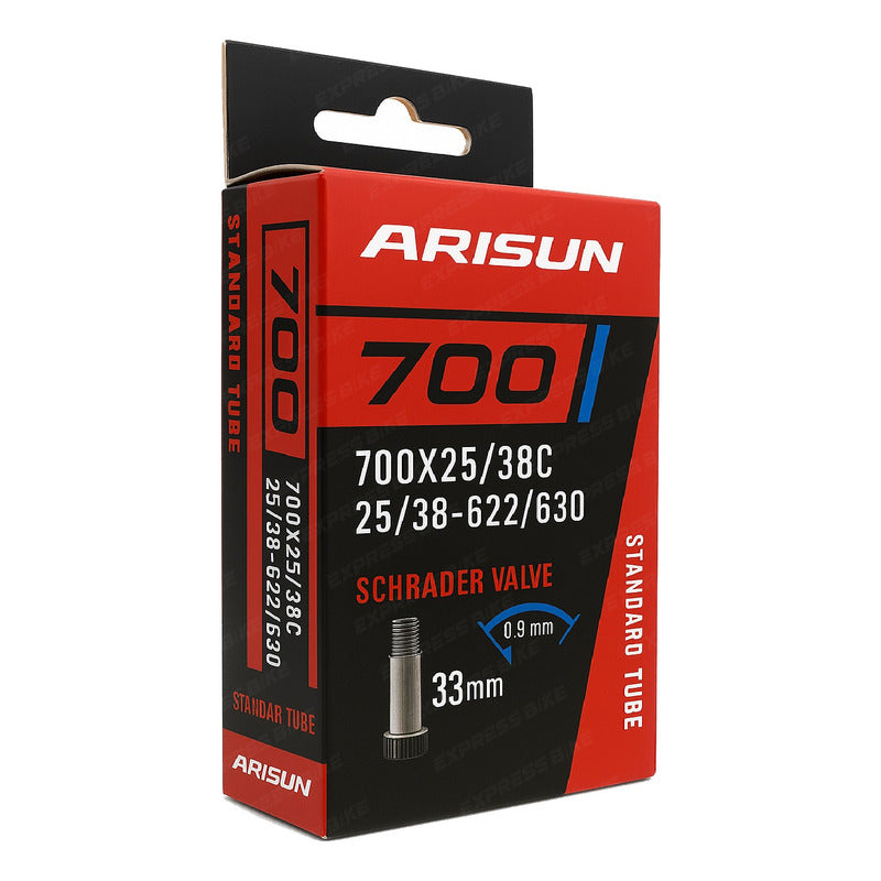 Camara Bicicleta Arisun Aro 700 X 25/38c Valvula Auto Mi tienda-Repuesto-de-bicicleta
