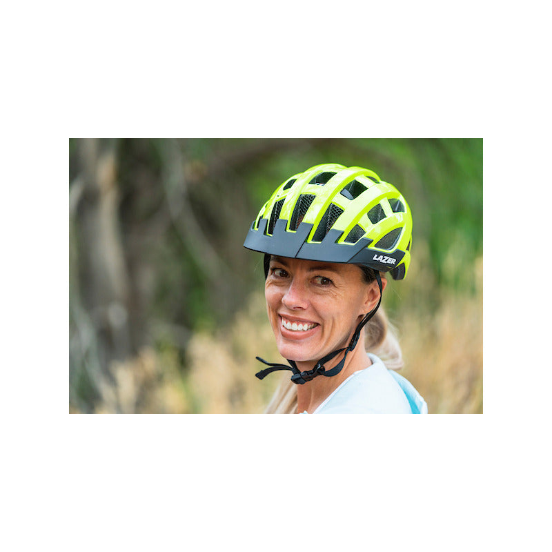 Casco Bicicleta Lazer Compact Yellow Certificado Mtb Ruta Mi tienda-Repuesto-de-bicicleta