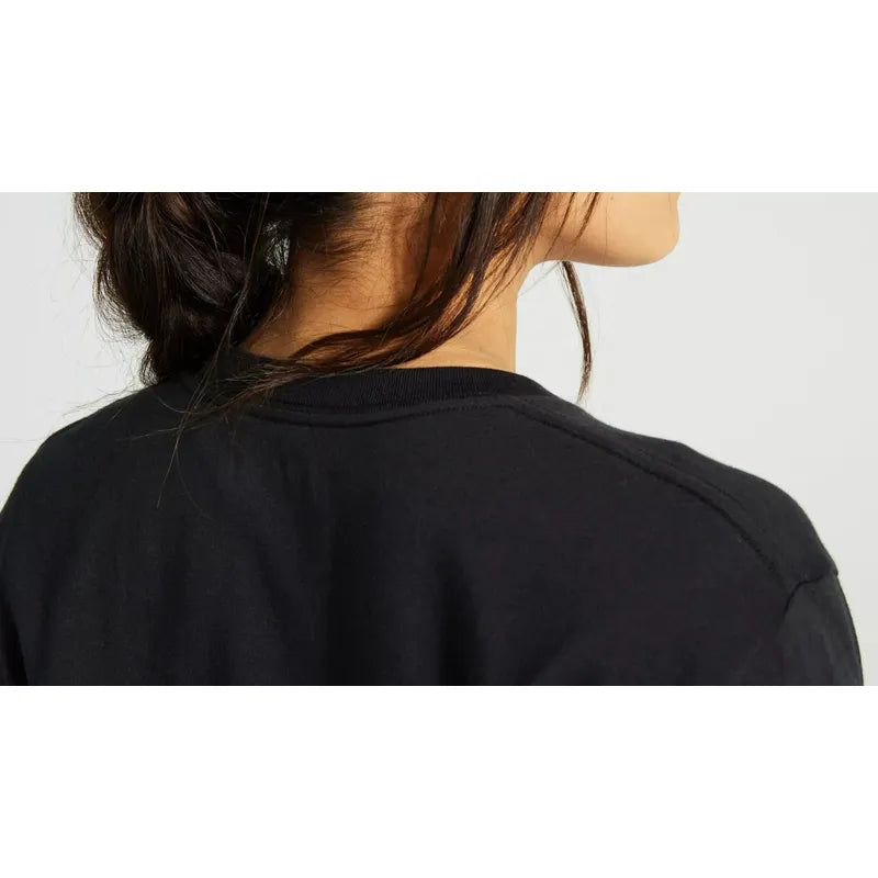 Polera Manga Larga Ciclismo Specialized Twisted Tee Unisex Negro M