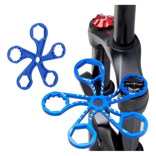 Llave Multiple De Tapa De Horquilla Delantera Para Bicicleta Mi tienda-Repuesto-de-bicicleta
