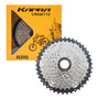 Piñon Cassette Kapra 10v 11-42 Compatible Nucleo Shimano Hg Negro-plata 11 42