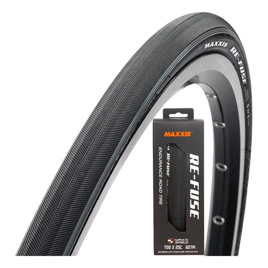 Neumatico Bicicleta Aro 700 X 23c Maxxis Re-fuse Kevlar Ruta Mi tienda-Repuesto-de-bicicleta