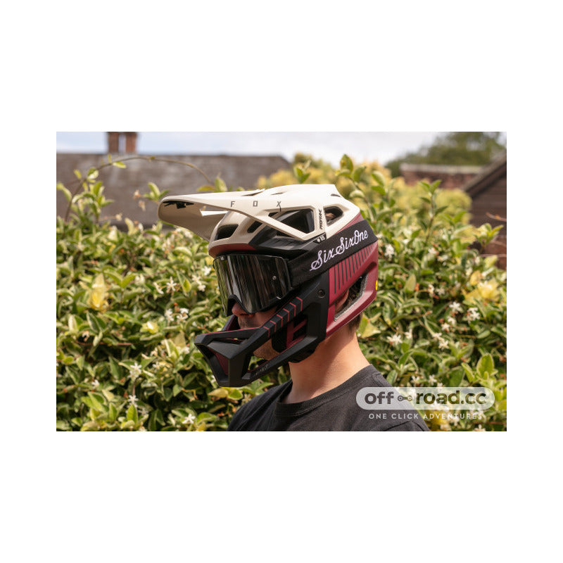 Antiparra Sixsixone 661 Radia Script L Negro Mtb Enduro Dh - Clear Smoked - Negro