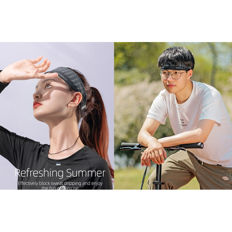 Cintillo Deportivo Multiuso Elastico Respirable Rockbros Mi tienda-Repuesto-de-bicicleta