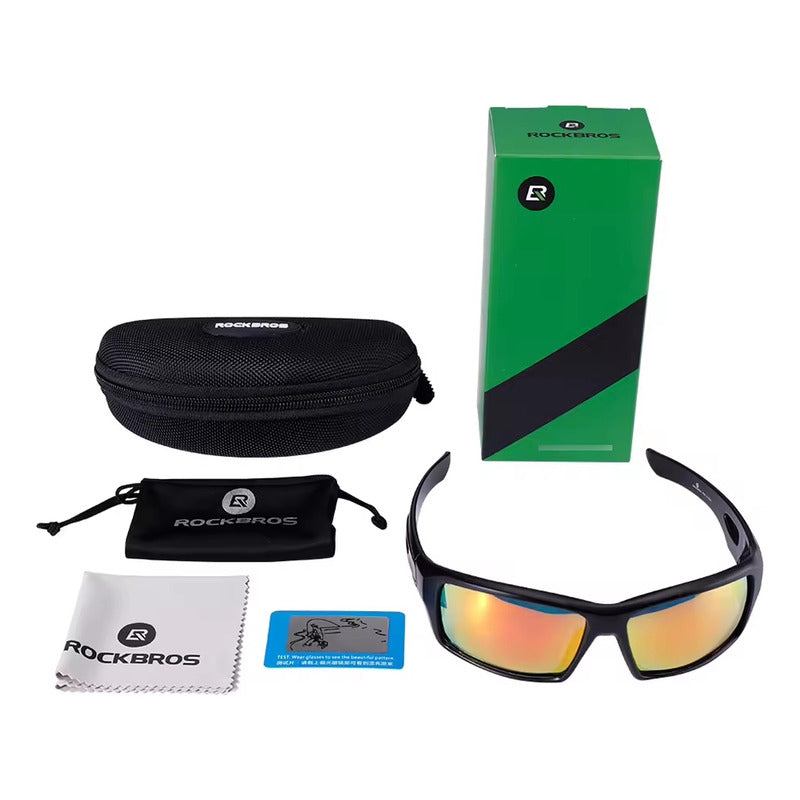 Lentes Gafas Deportivas Polarizados Certificados Rockbros Mi tienda-Repuesto-de-bicicleta