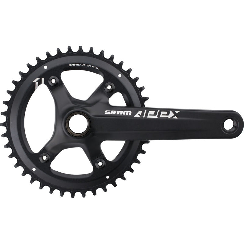 Volante Monoplato Sram Apex 42t Xsync Gxp 170mm Fixie Ruta