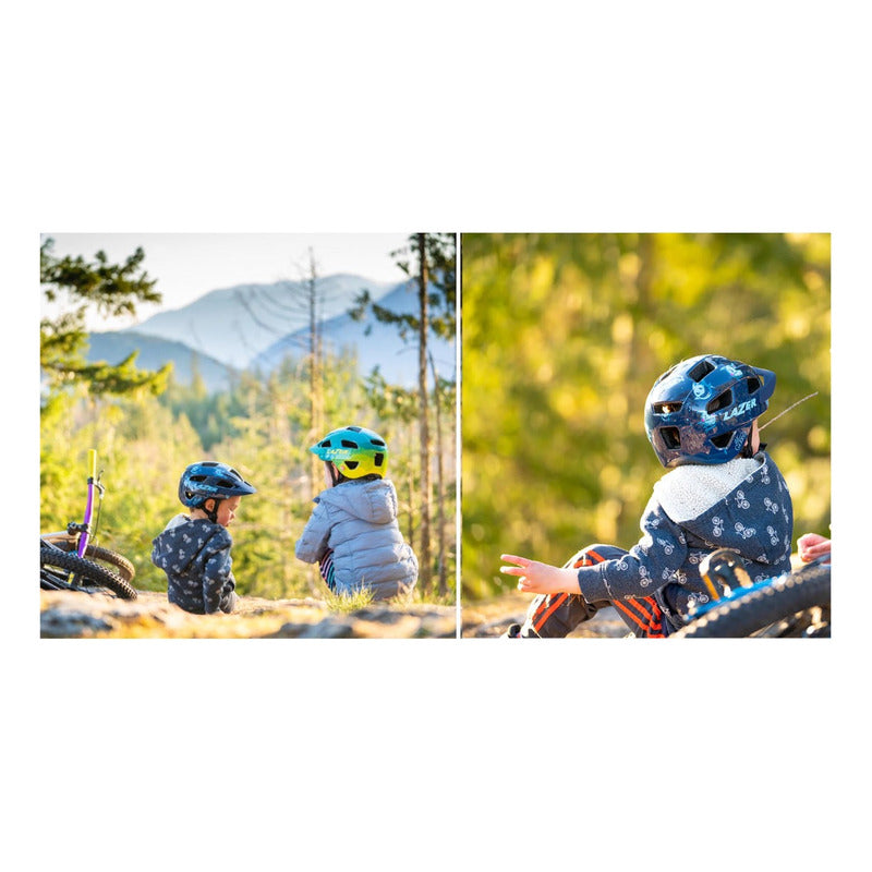 Casco Bicicleta Lazer Gekko Niños Infantil Certificado Mi tienda-Repuesto-de-bicicleta