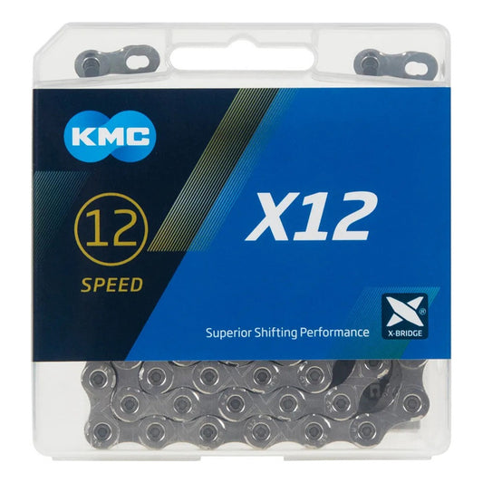 Cadena 12v Kmc X12 126 Eslabones 1x12 Original Taiwan Mi tienda-Repuesto-de-bicicleta