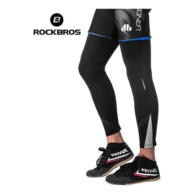 Pierneras Manga Pierna Ciclismo Deporte Reflectante Rockbros Mi tienda-Repuesto-de-bicicleta