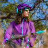 Cortaviento Reflectante Ciclismo Bicicleta Trip Mujer Purple
