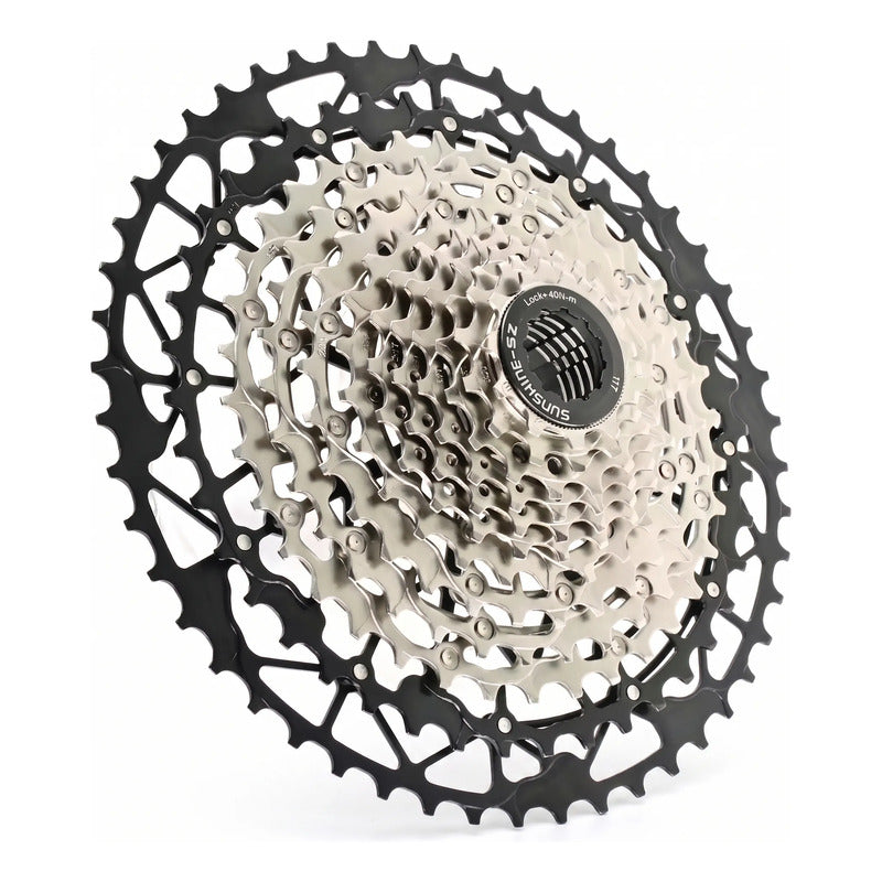 Piñon Cassette 12v 11-50 Ultra Light Para Nucleo Hg Shimano Black Silver 11 50