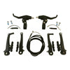 Kit Completo De Frenos V-brake Para Bicicleta Mtb Ruta Paseo Mi tienda-Repuesto-de-bicicleta