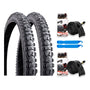Pack 2 Neumaticos Y Camaras Aro 26 X 2.10 Fantom Rocky Mtb
