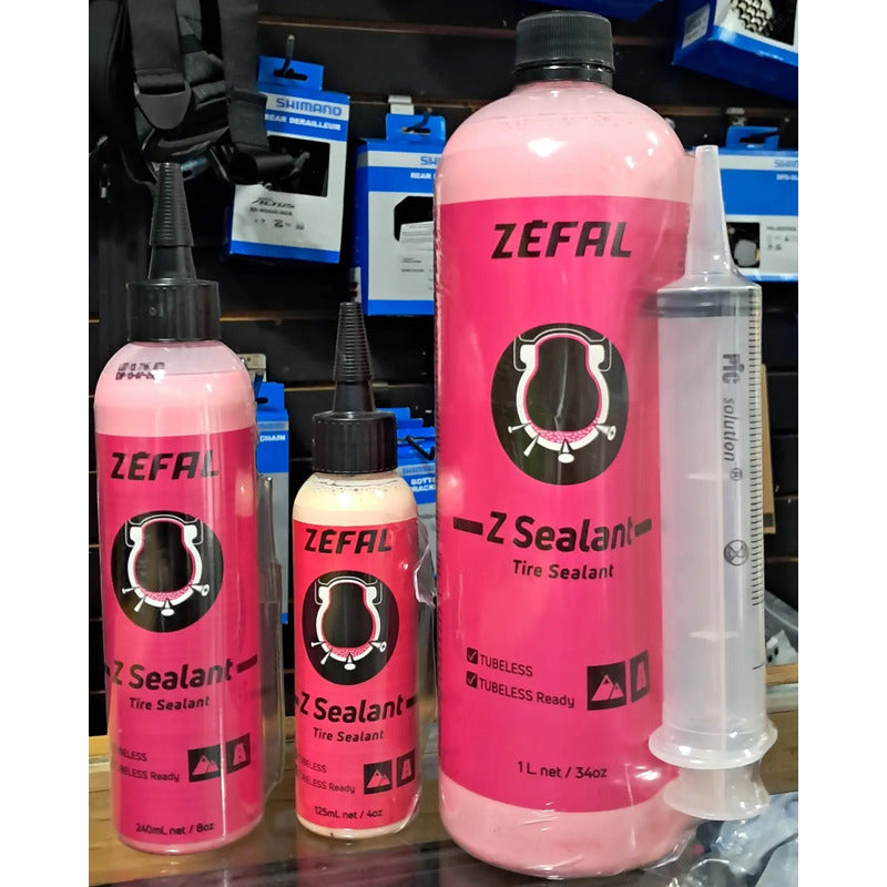 Liquido Sellante Antipinchazo Tubular Zefal 125ml Mtb Ruta Mi tienda-Repuesto-de-bicicleta