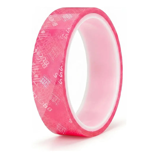Cinta Tubeless Tubular Bicicleta Ozono 25mm Ancho 10 Metros Rosa
