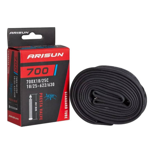 Camara Bicicleta Arisun Aro 700 X 18/25c Valvula Presta 60mm Mi tienda-Repuesto-de-bicicleta