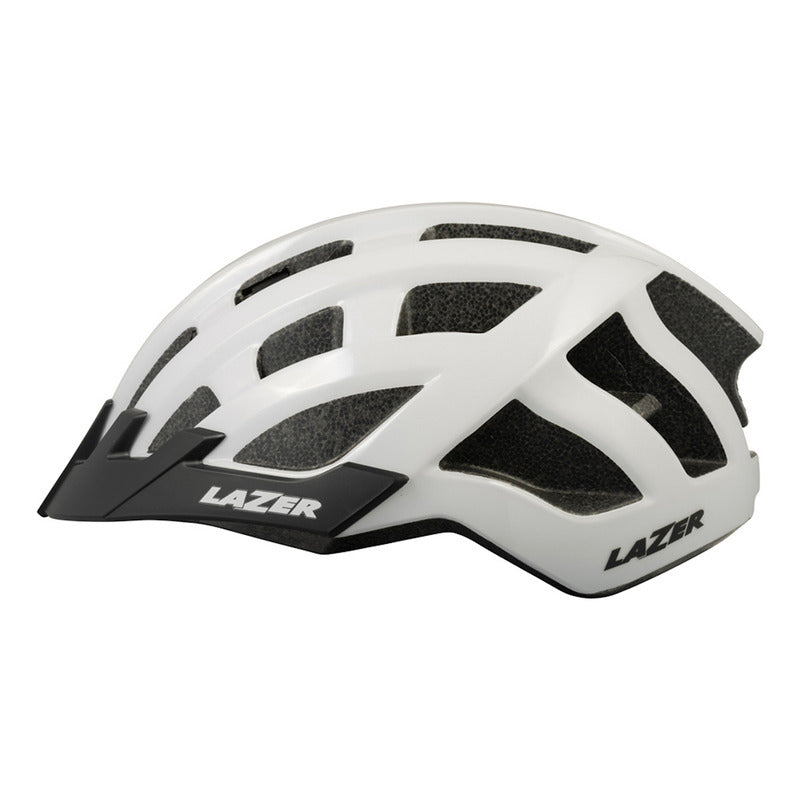 Casco Bicicleta Lazer Compact White Certificado Mtb Ruta Mi tienda-Repuesto-de-bicicleta