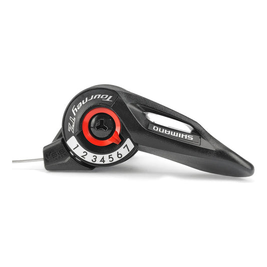 Manilla Cambio Shifter Derecho Shimano Sl-tz500 7v Original Negro