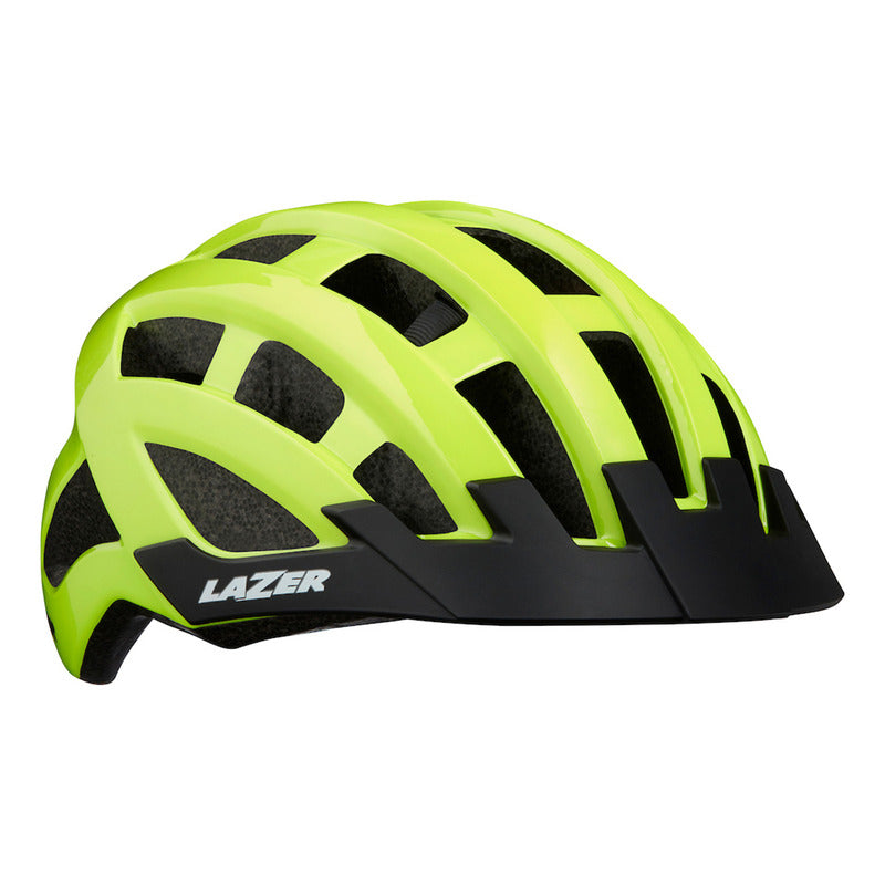 Casco Bicicleta Lazer Compact Yellow Certificado Mtb Ruta Mi tienda-Repuesto-de-bicicleta