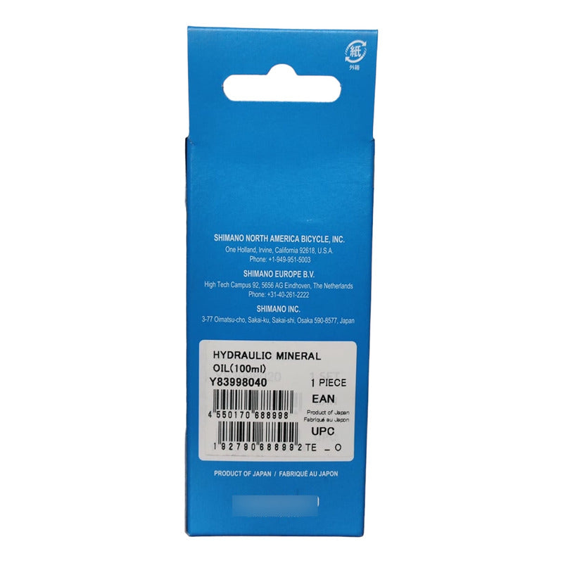 Líquido Aceite Mineral Shimano Para Frenos Hidraulicos 100ml Mi tienda-Repuesto-de-bicicleta