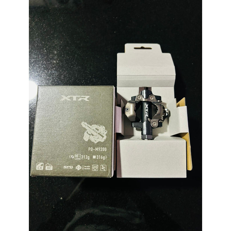 Pedales Spd Shimano Xtr Pd-m9200 Mtb Xc Gravel Originales Negro