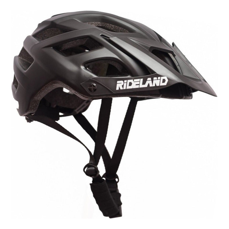 Casco Bicicleta Certificado Rideland Trail Xc Fidlock Negro - Negro - M / L 55-61cm