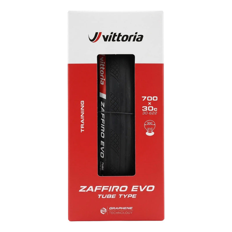 Neumatico 700x30c Vittoria Zaffiro Evo V Graphene 2.0 Ruta Negro